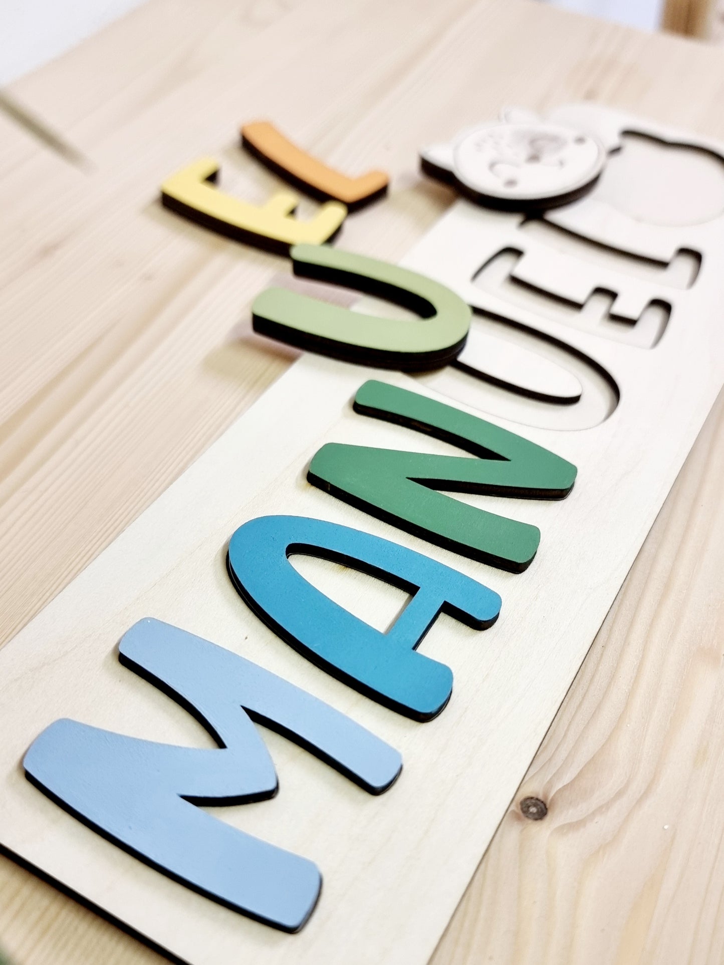 Puzzle con nome