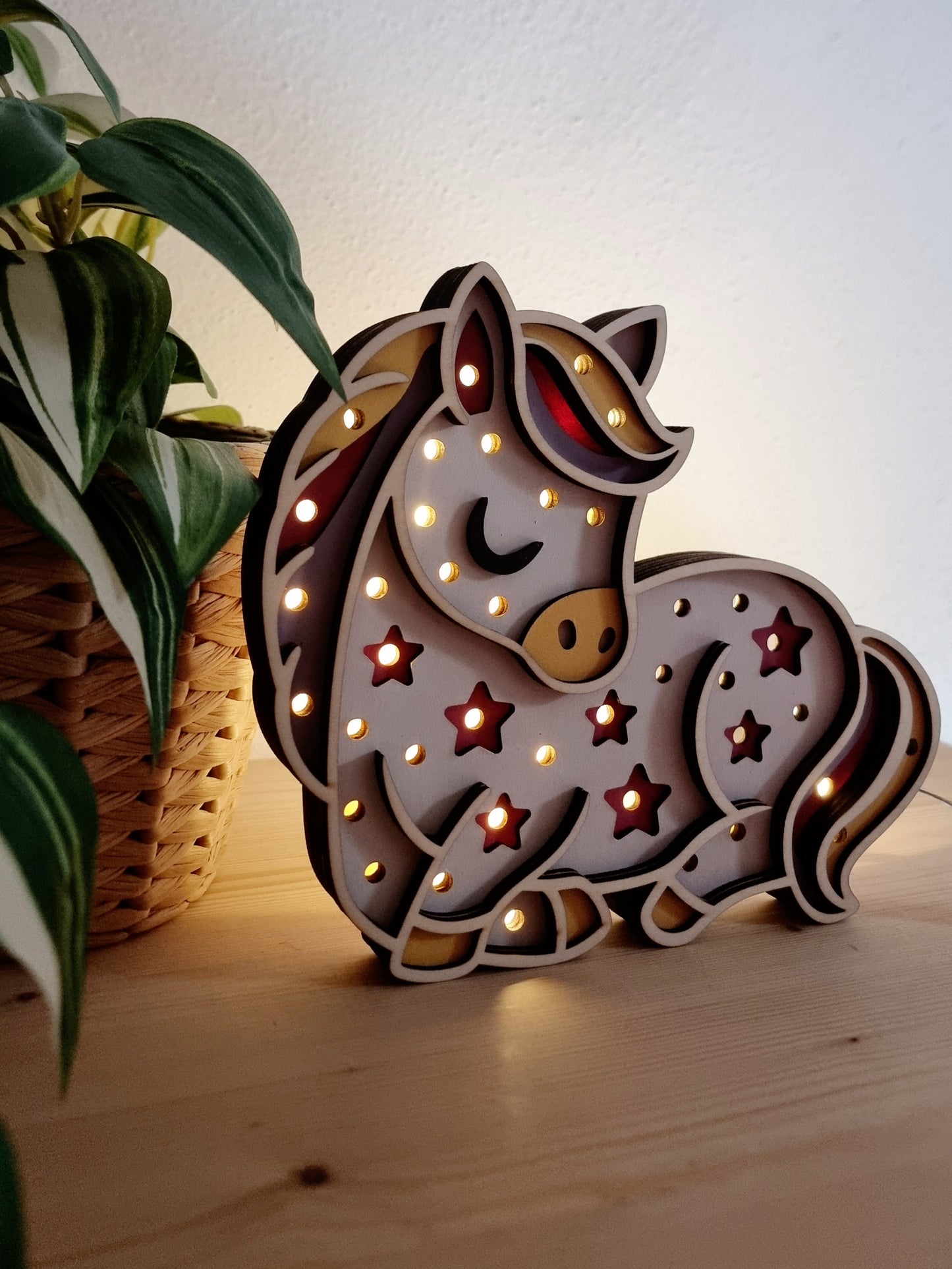Lampada unicorno