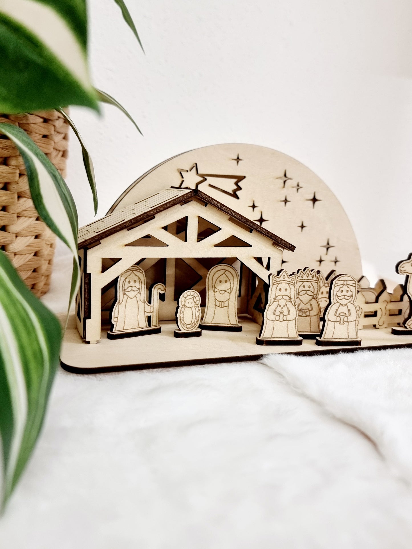 Presepe luminoso