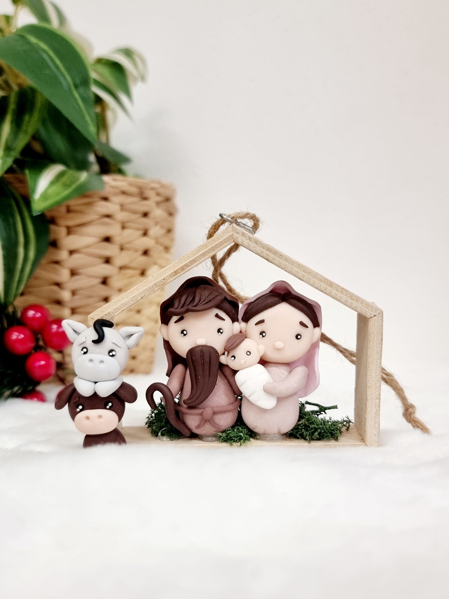 Presepe in fimo