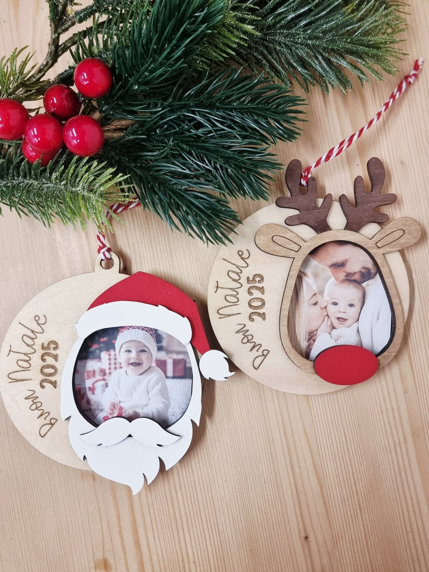 Pallina di Natale portafoto