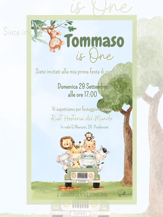 Invito digitale Wild