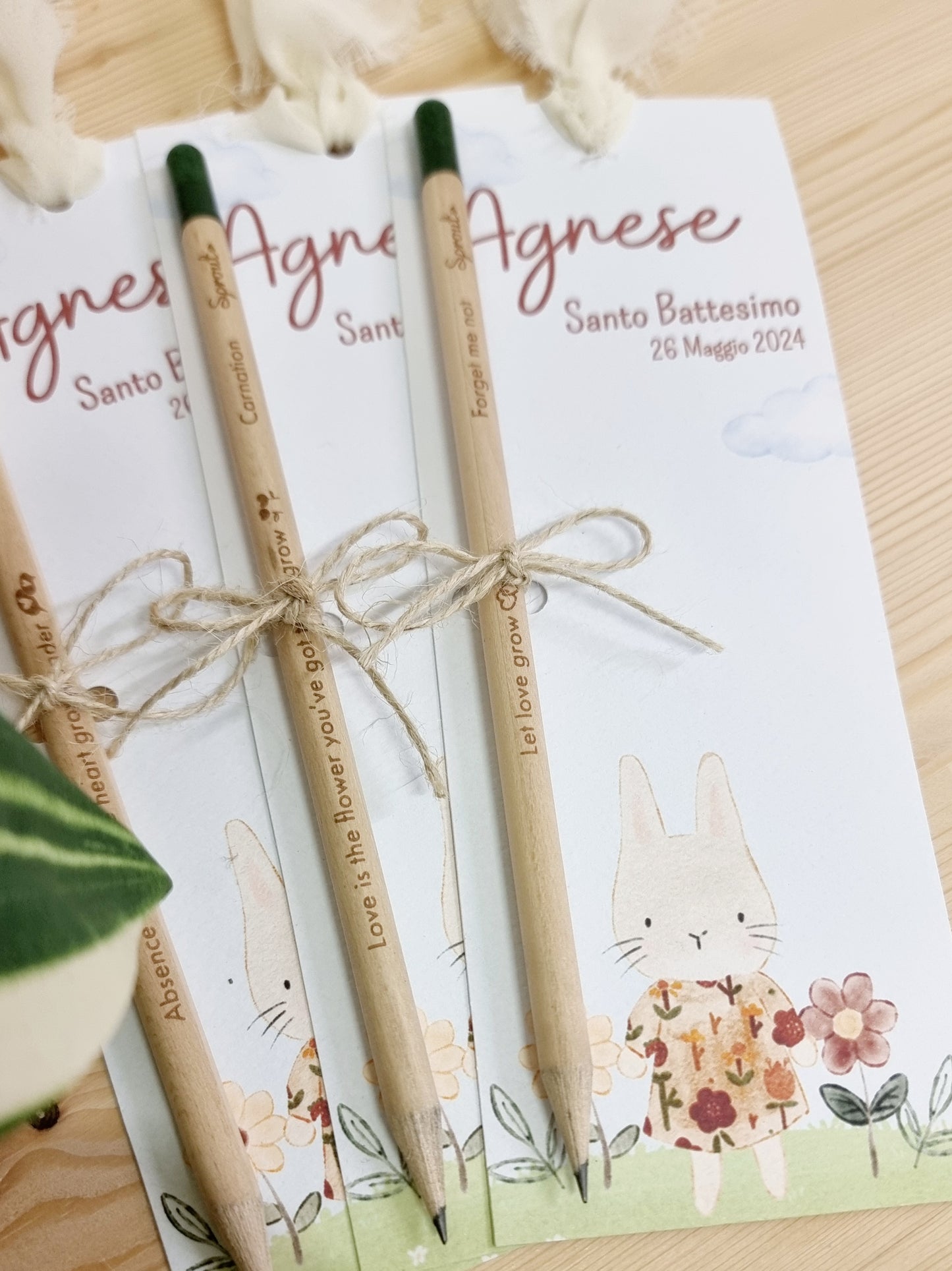 Matita piantabile con confetti