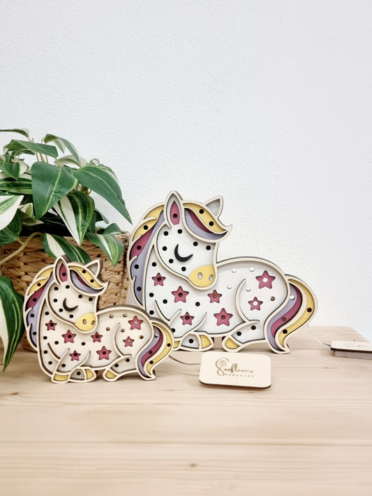 Lampada unicorno