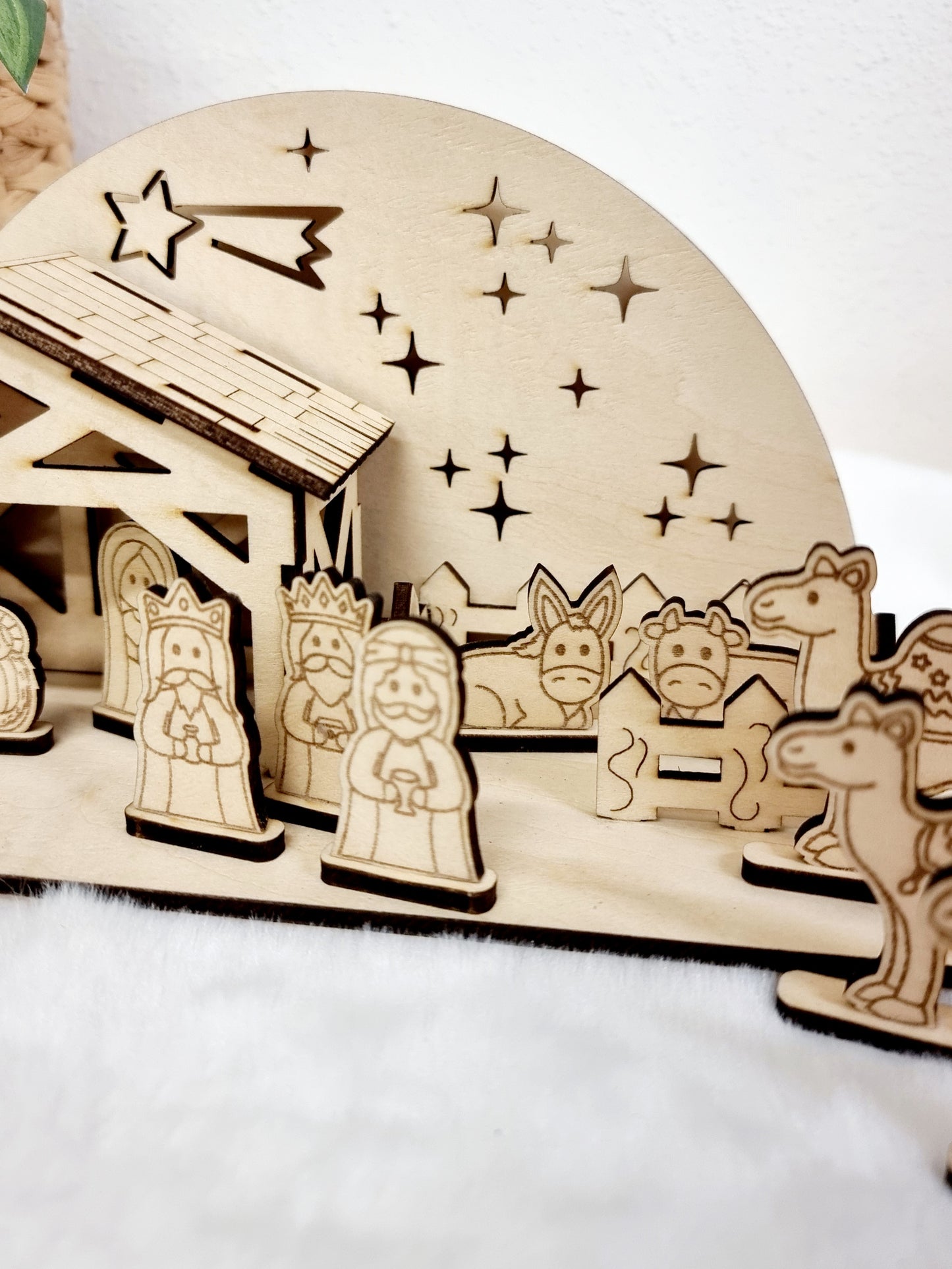 Presepe luminoso