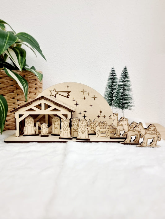 Presepe luminoso