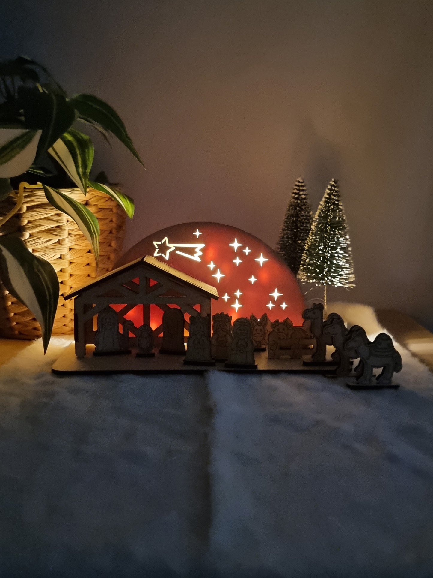 Presepe luminoso