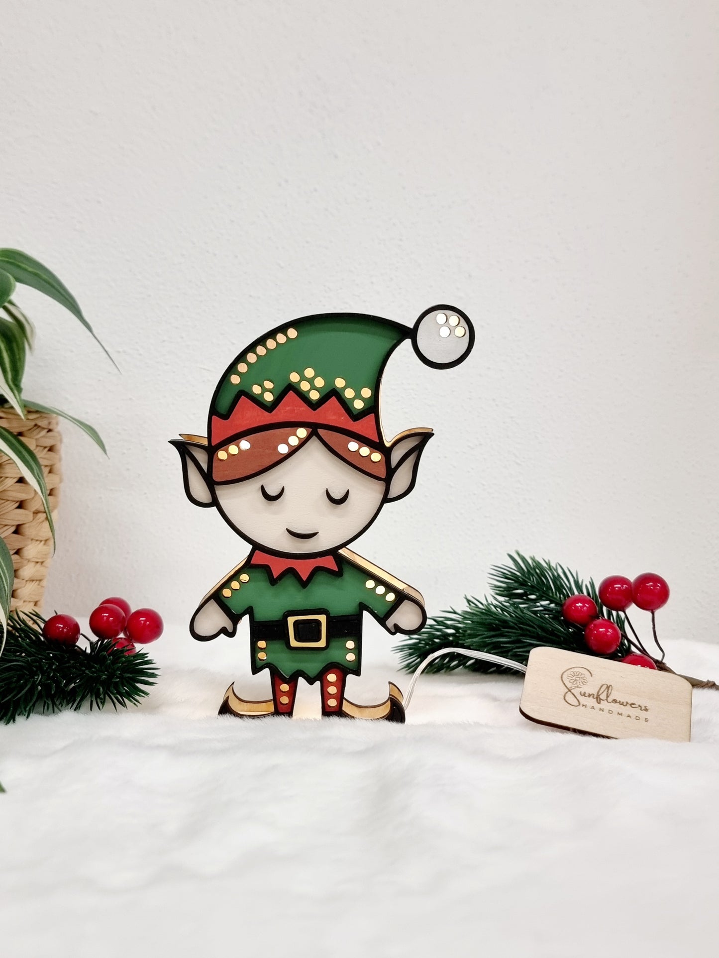 Lampada Natale Elfo