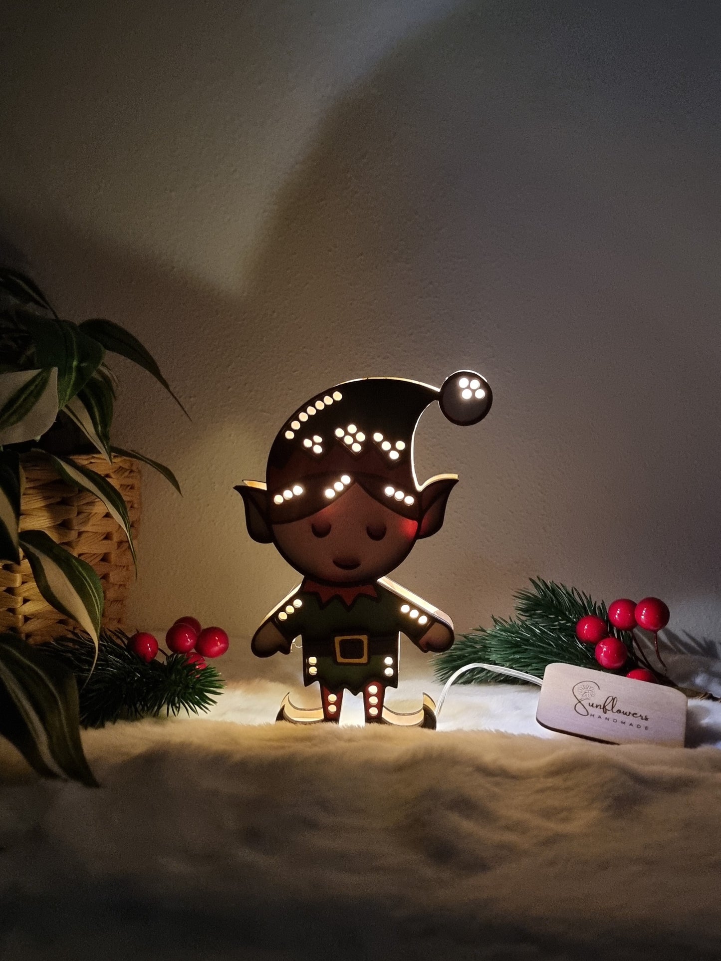 Lampada Natale Elfo