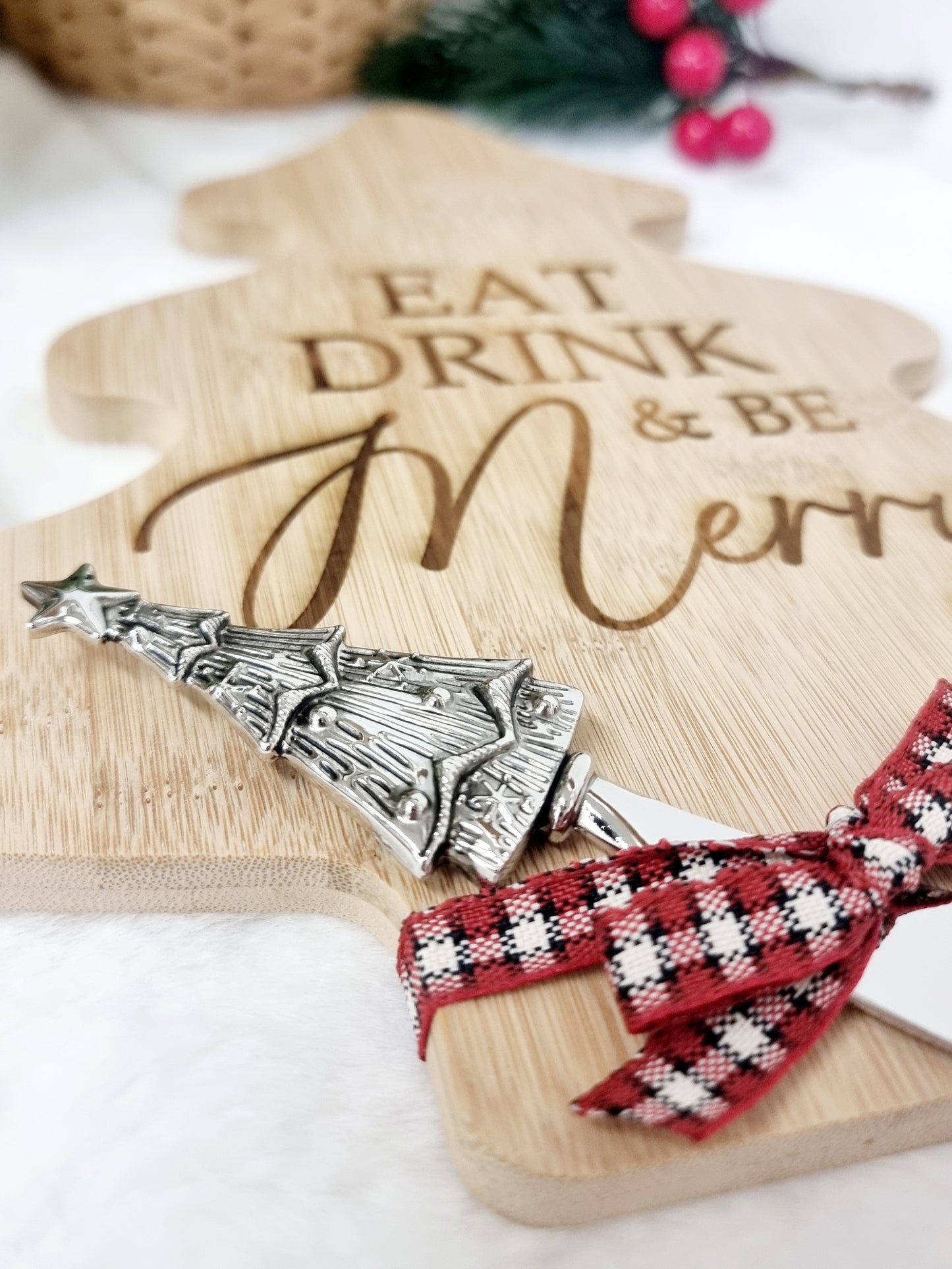 Tagliere albero di Natale