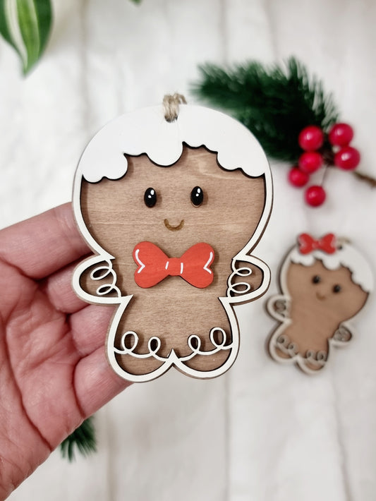 Addobbo Omino pan di Zenzero