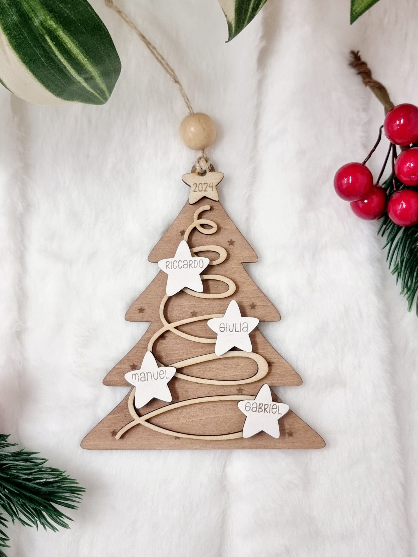 Addobbo albero di Natale
