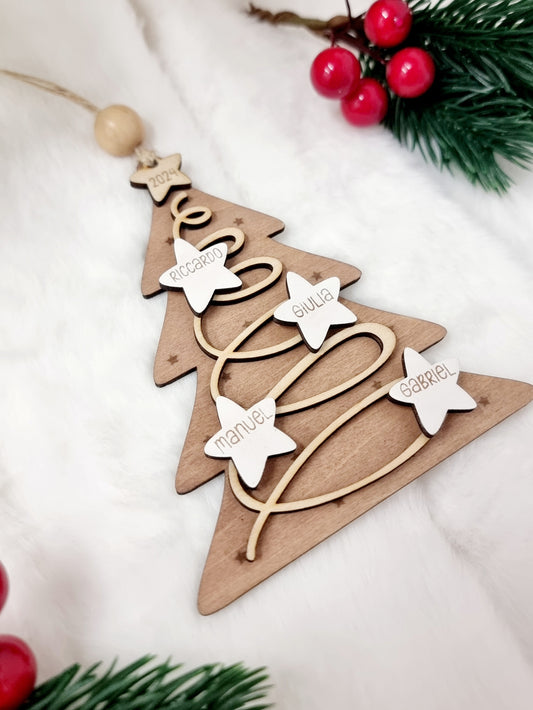 Addobbo albero di Natale
