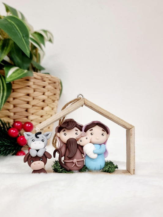 Presepe in fimo