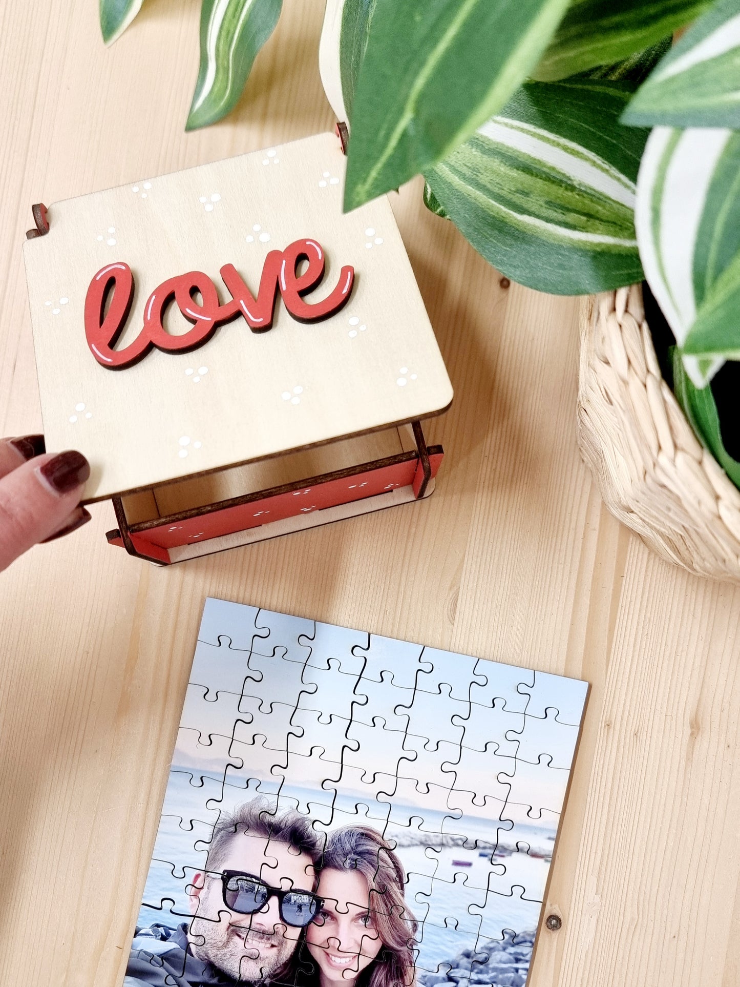 Puzzle con scatolina