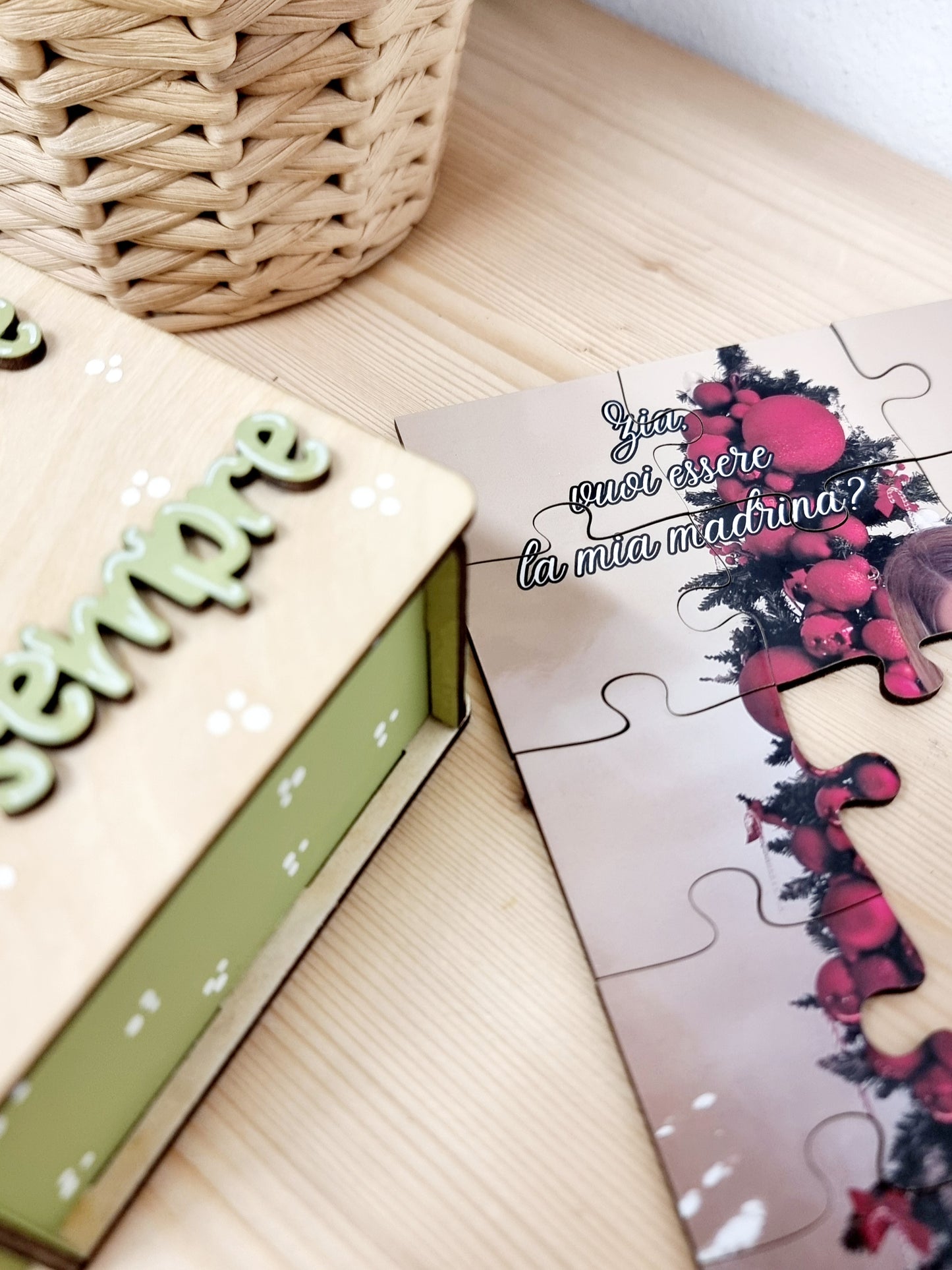 Puzzle con scatolina