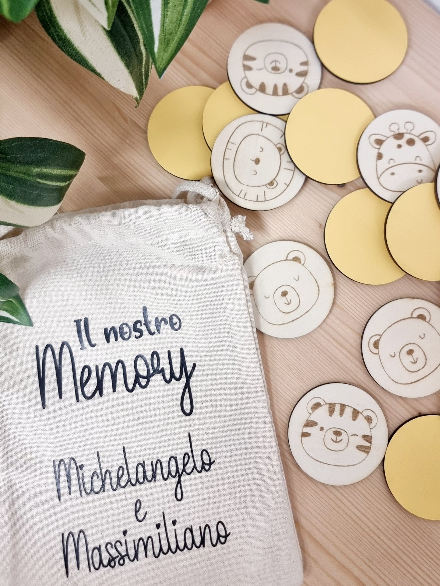 Memory animaletti giungla