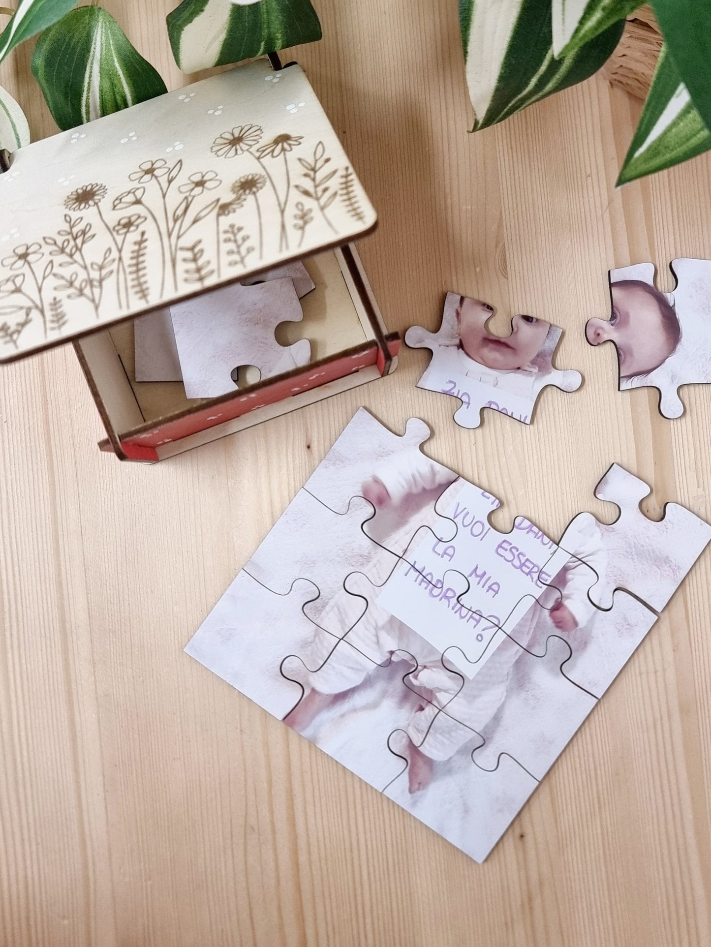 Puzzle con scatolina