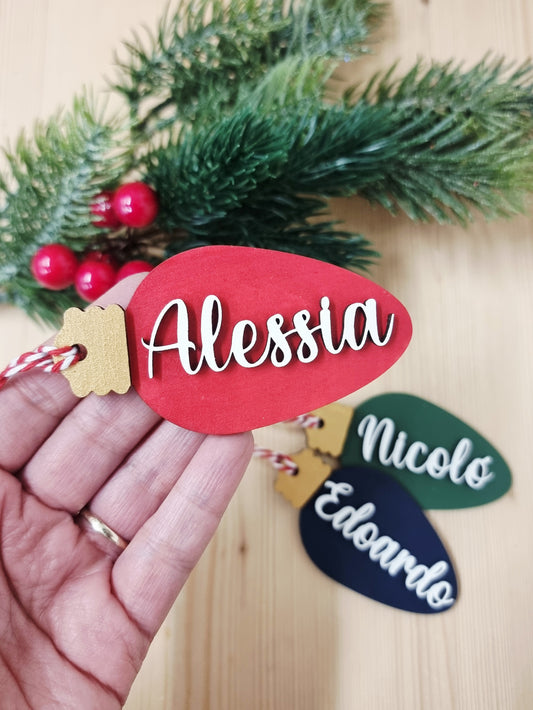 Decorazione lucine di natale